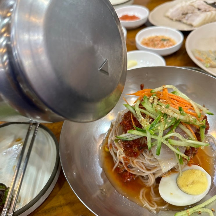  춘천 별당막국수 편육 막국수 리뷰