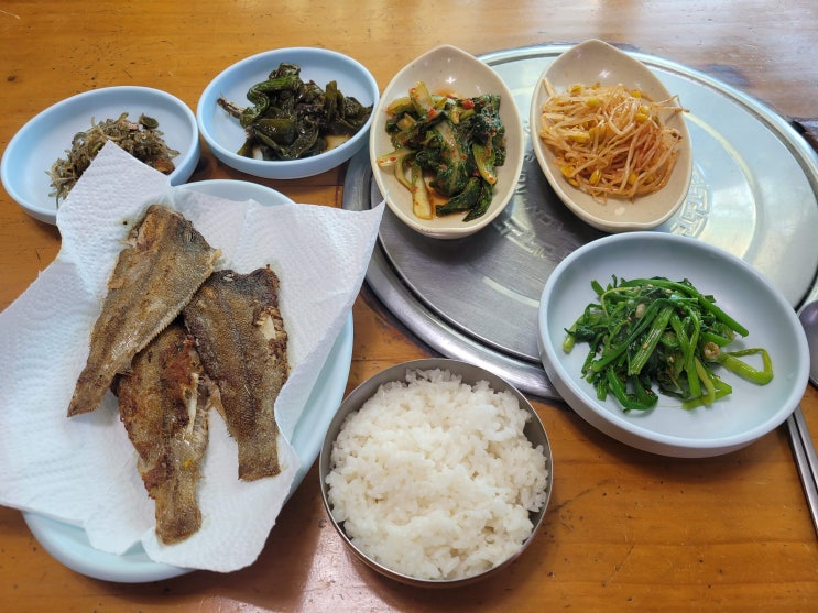 인천 월미도 혼밥 맛집 가정식백반 생선구이