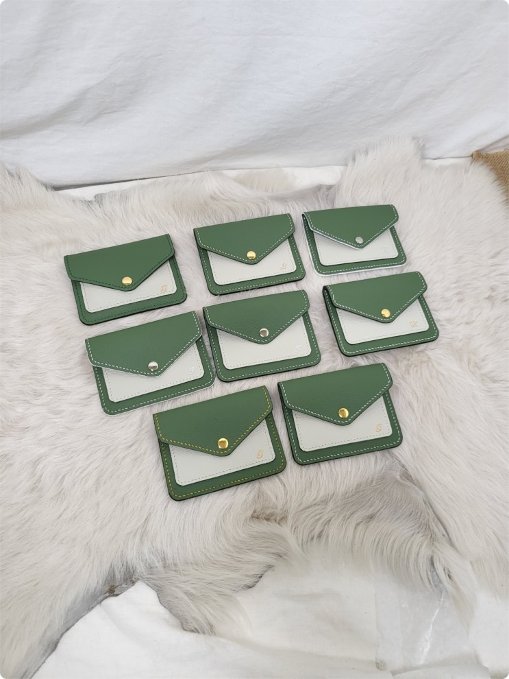 2차 아파트 부녀회 회원 단체수강 카드 지갑 만들기 [포항 오유 가죽 공방]