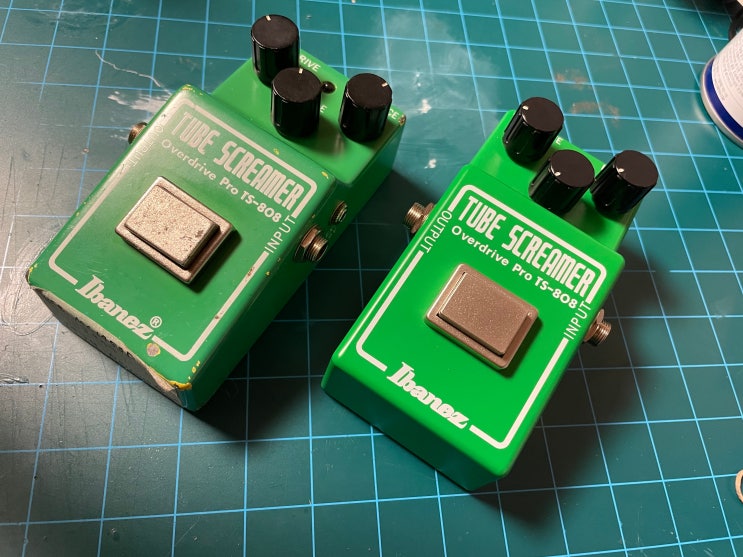  [비교기] Ibanez 1979 TS-808 Narrow Box &  TS808 35th 한정판 (네로우박스 리이슈)