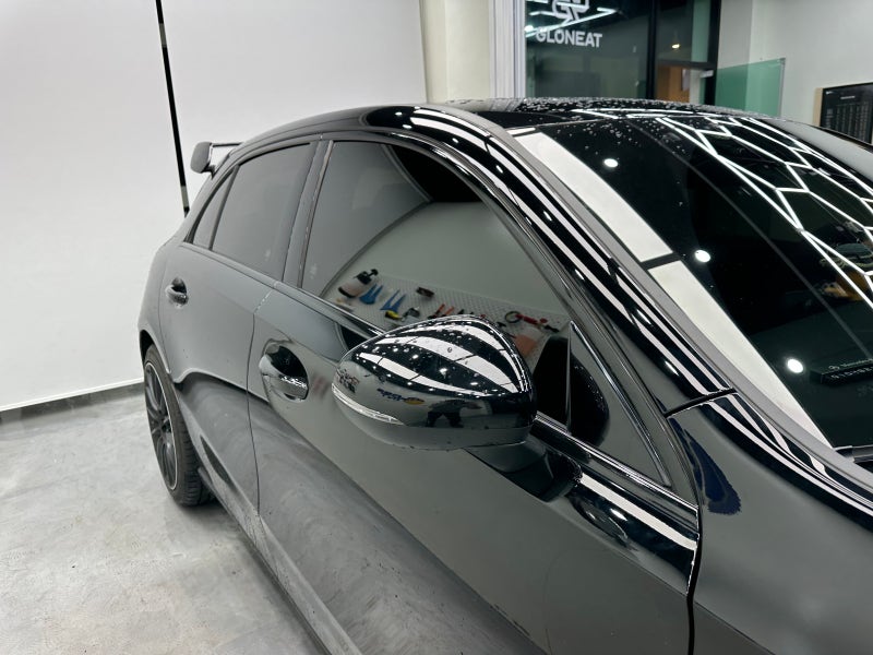인천 서구 / 랩핑 / 인천 벤츠A45 AMG 크롬죽이기 시공 / 벤츠 / A-클래스 / A-클래스 W177