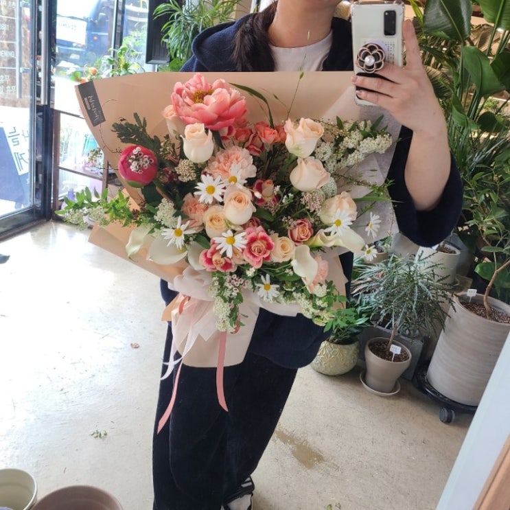  새늘가드닝 ( 새늘가드닝 (대구꽃집 대명동꽃집 앞산카페거리꽃집 안지랑꽃집 -프로프즈 꽃다발)