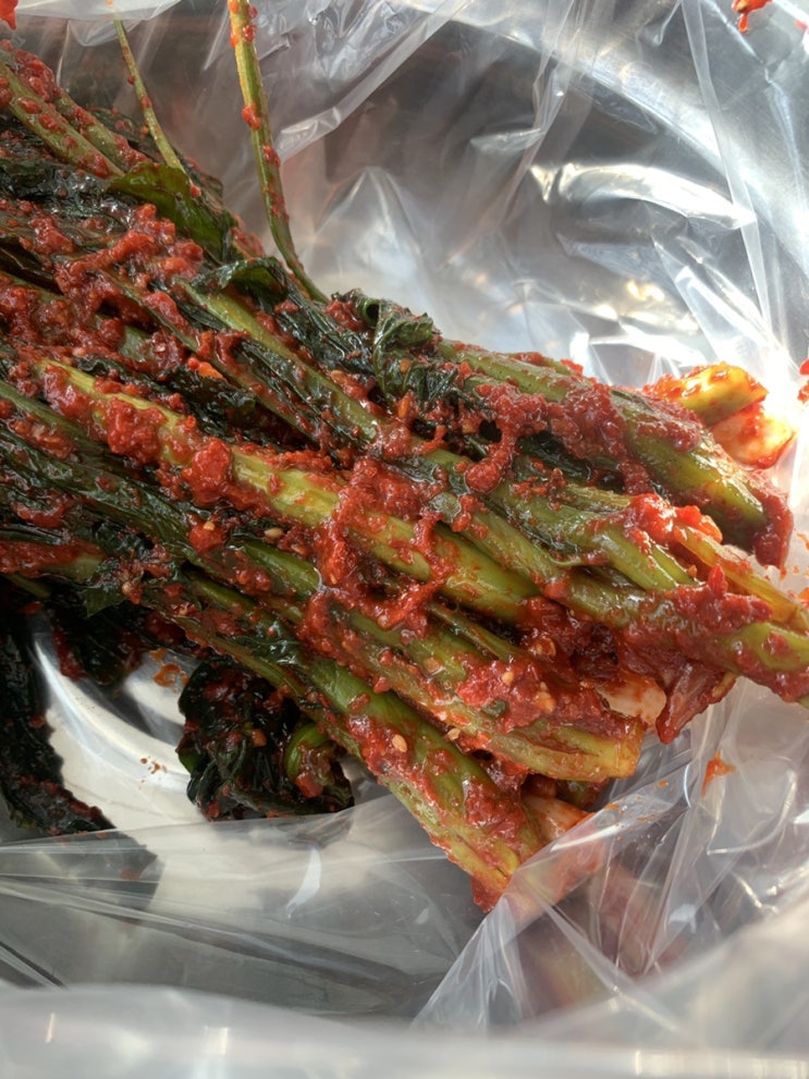  우리엄마의 김장 레시피, 갓김치와 파김치 맛있는 양념 만드는 방법