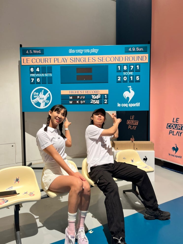 [ 르꼬끄 테니스 팝업 스토어 ] 르꼬끄 운동화, 르꼬끄 바람막이, 르꼬끄 테니스, 르 코트 플레이, 르꼬끄 스포르티브
