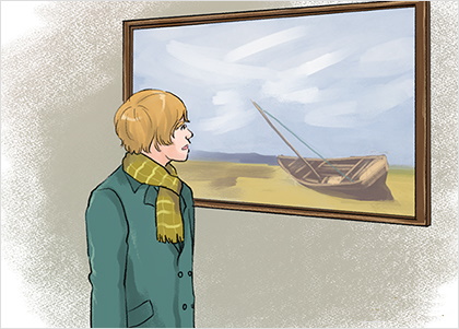 밀물을 기다리는 배 밀물을 기다리는 배