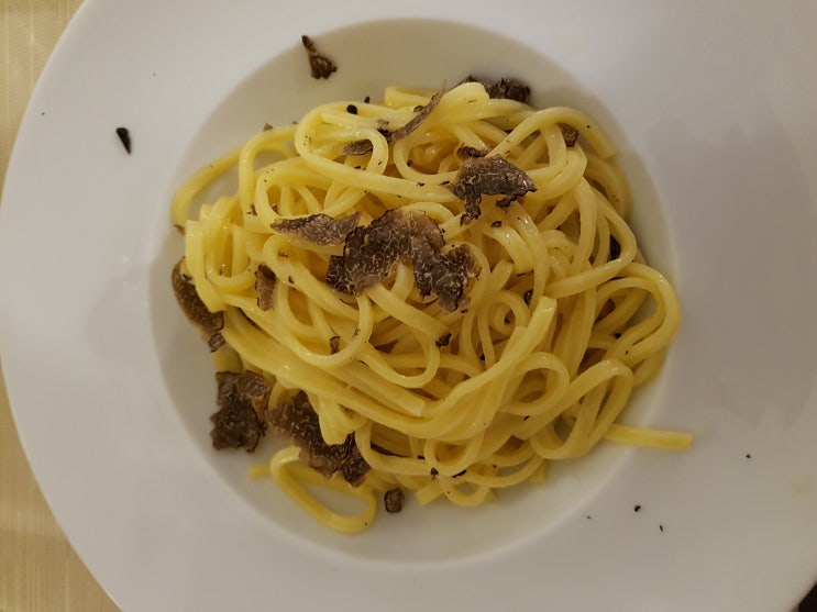  토리노 맛집, 라 콘카 La Conca/블랙 트러플 메뉴
