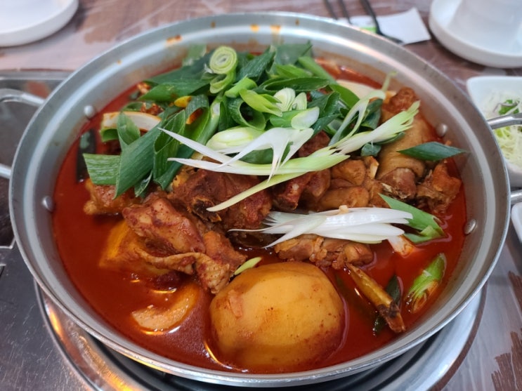 부여 맛집 미락원 닭볶음탕 진짜 맛있다.(feat. 메뉴판 있어요)