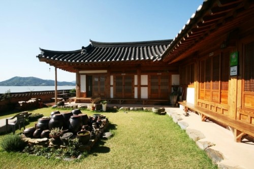  순천펜션 :: 4월 순천만 여행! 일몰한옥펜션