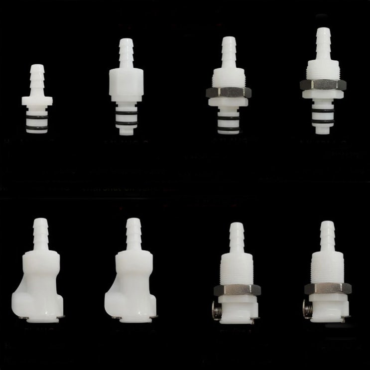  [재고보유] Quickconnector 플라스틱 퀵커넥터 원터치 퀵커플러 퀵카플러 퀵디스커넥터 커플링 호스 튜브 빠른 연결