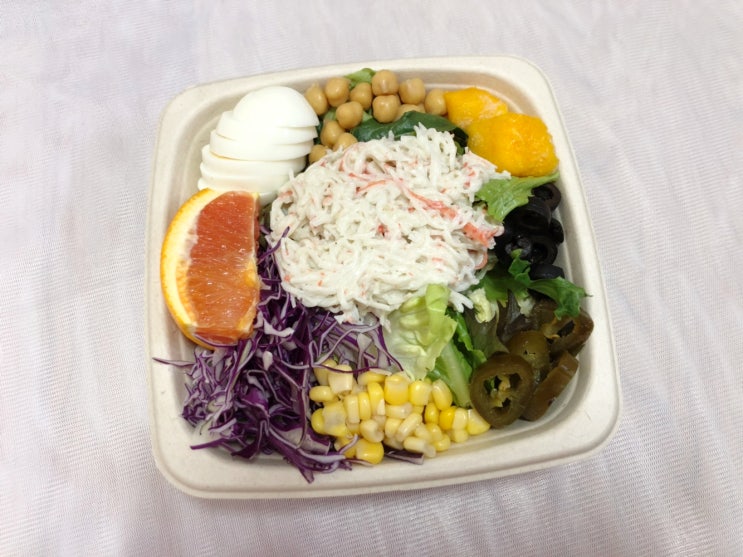  대방역 근처 샐러드 맛집 "샌드위치킹" 와사비크래미 샐러드 내돈내산 리뷰!
