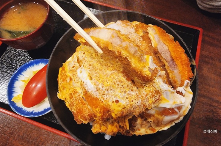 니혼바시 마루에이(가츠동 & 가성비 장어덮밥)- 오사카 맛집