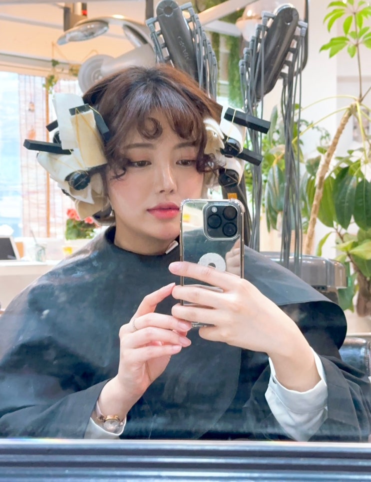  오랜만에 파마하고 기분좋아 쓰는 주말 일상기록  강남 논현동 펌 잘하는 언예지 미용실, 명동 분좋카 추천!