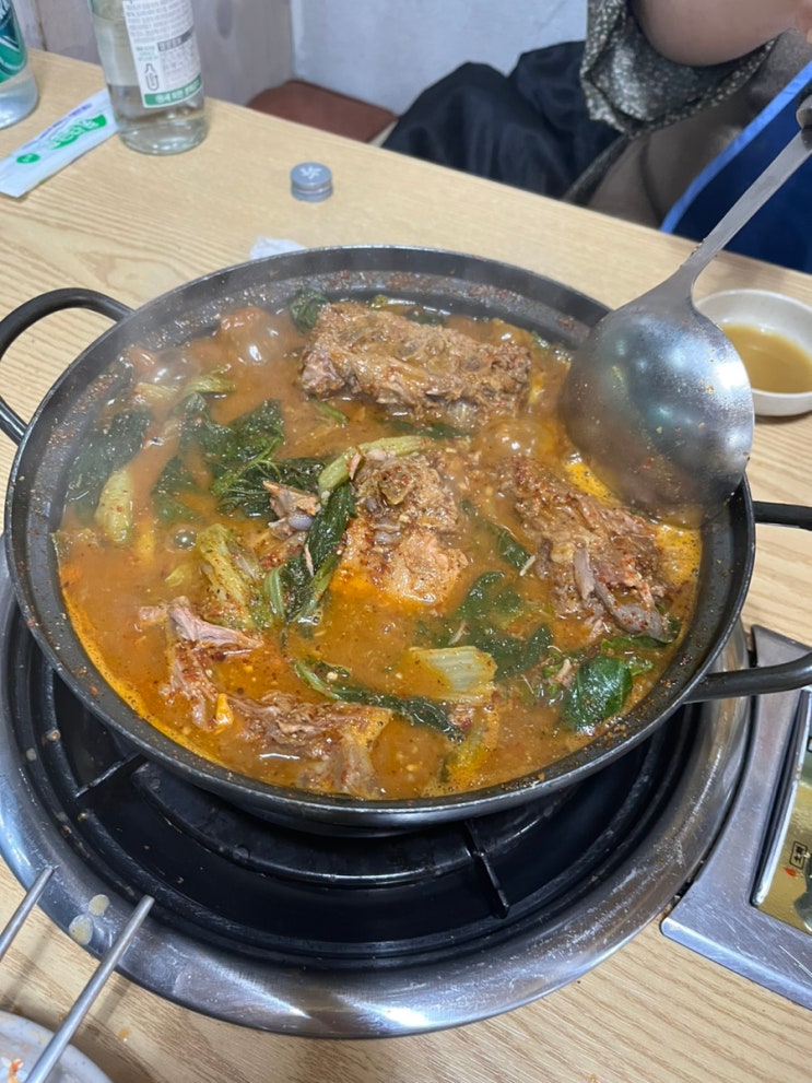  미아사거리 옹골찬 감자탕 소주가 술술 들어가는 맛집