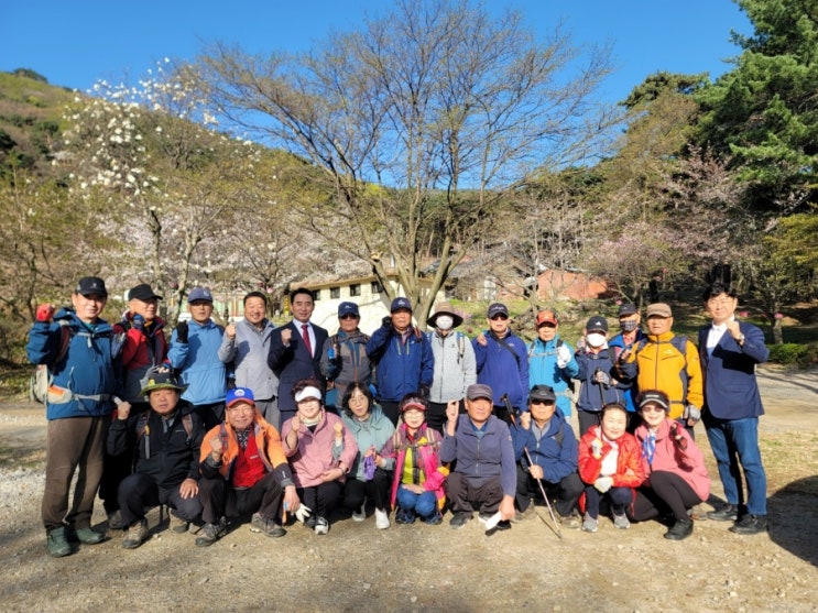 신북산악회가 왕방산 정기산행