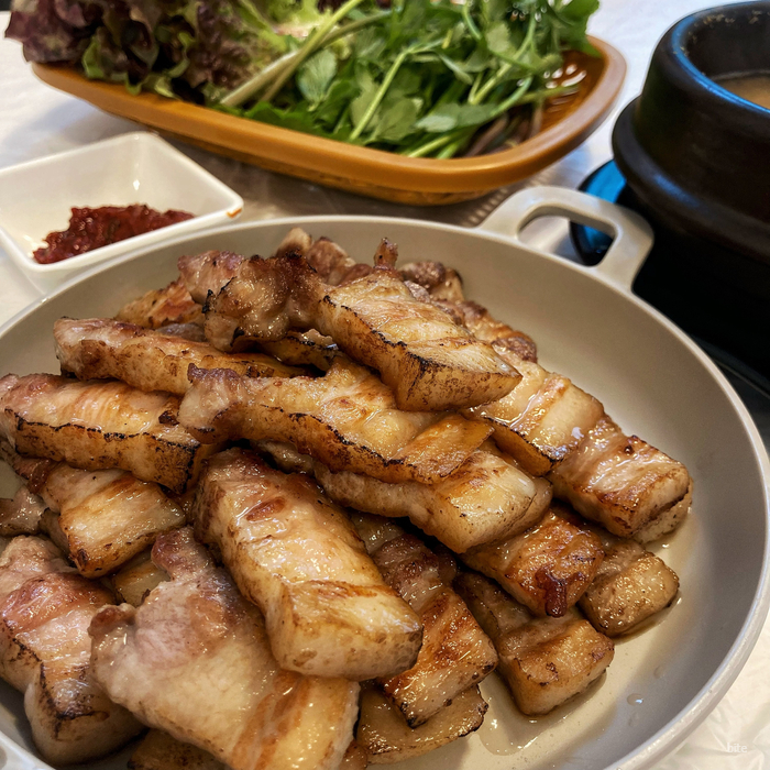  인천 간석동 맛집 '미나리숙성삼겹살' 제철 미나리와 워터에이징 삼겹살 존맛 조합