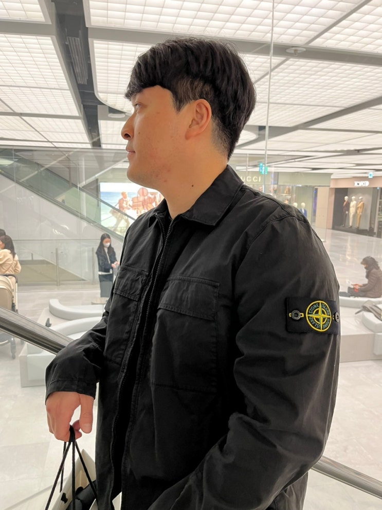 남자 봄자켓추천ㅣ스톤아일랜드 23ss 오버셔츠 구매