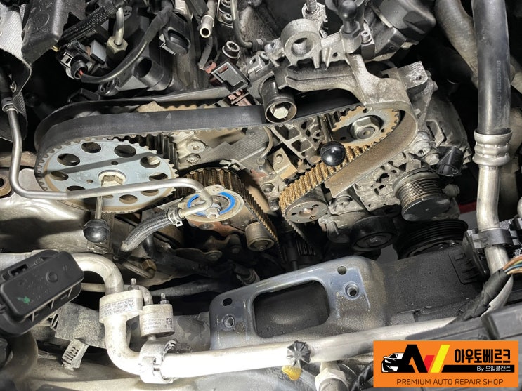  VW 골프 1.6 워터펌프 냉각수 누수 타이밍벨트 외부벨트 크랭크리데나 작업- 다산수입차정비 남양주수입차정비 구리수입차정비 덕소수입차정비 별내수입차정비 중고차성능보증