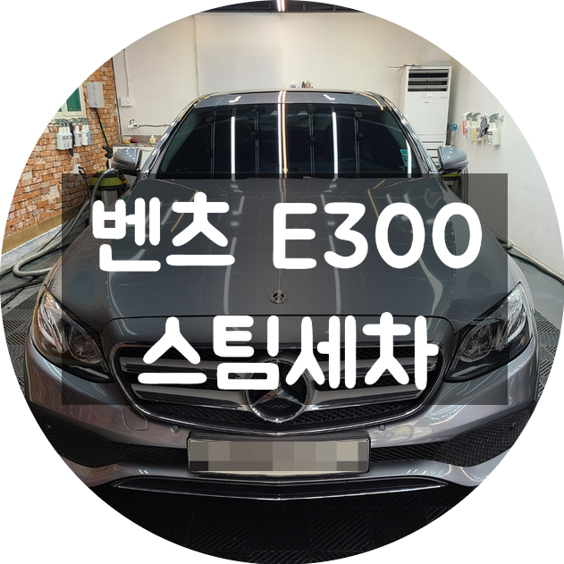  정성이 느껴지는 양산스팀세차