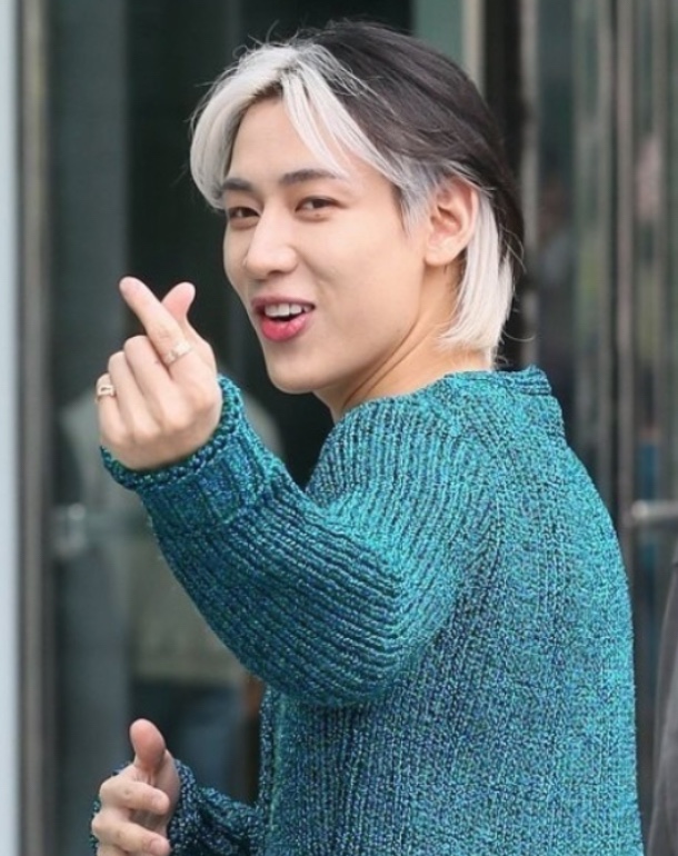  (실제시술) 갓세븐 뱀뱀 부분탈색 남자디자인탈색 카이정헤어 마포합정역점 디자이너 이로운
