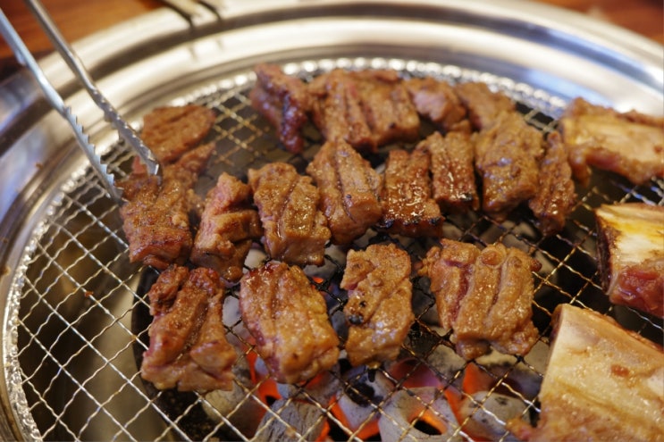  백년수갈비 울산본점 : 삼산동 갈비 맛집 된장술밥까지 배 터지게 먹고 오기