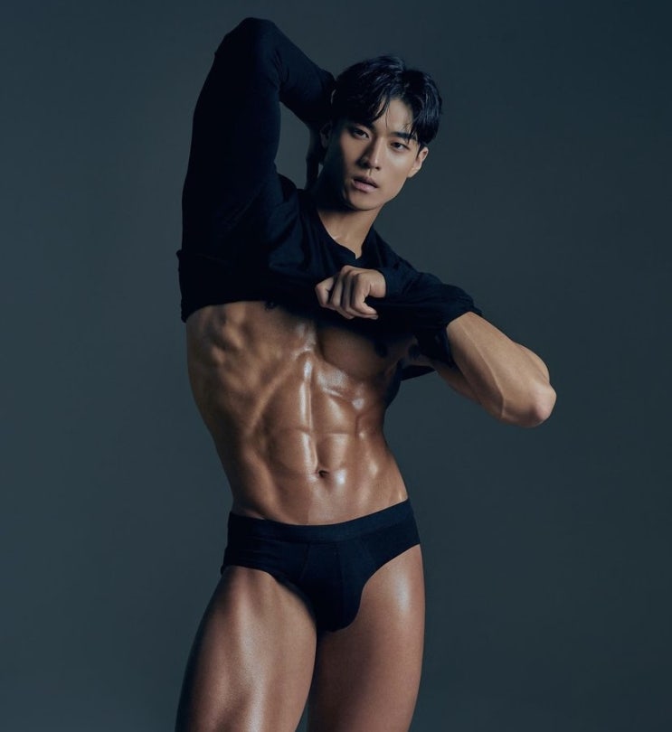  남자바디프로필 준비과정 바디프로필의상 carmid 카미드 언더웨어
