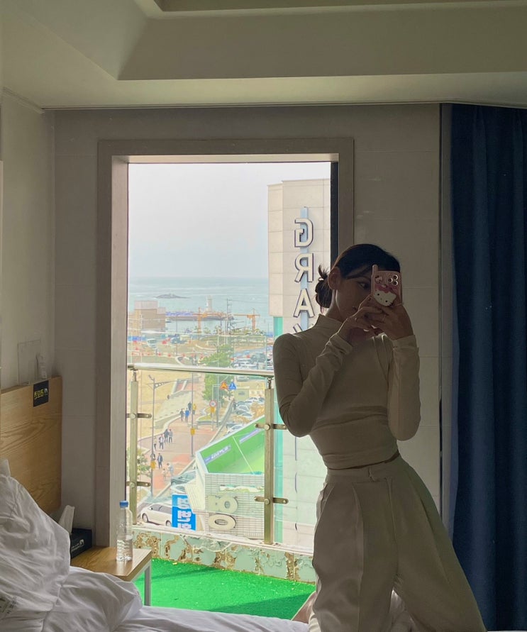  송정 나무늘보 내돈내산후기 부산송정호텔 오션뷰 추천 !