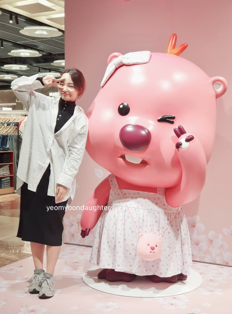  잔망루피 팝업스토어 현대백화점 판교점, 최초공개 인형 정보/포토존/사진多