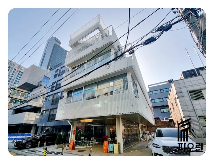  역삼역세권 지상+지하층 연층임대 - 사무실+스튜디오 구성, 자주식주차, 인근발렛주차, 예쁜 인테리어.