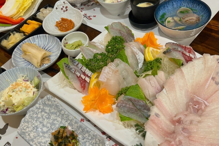  마산 해운동 일식 맛집 계속되는 코스요리에 감탄 미미 스시앤일식