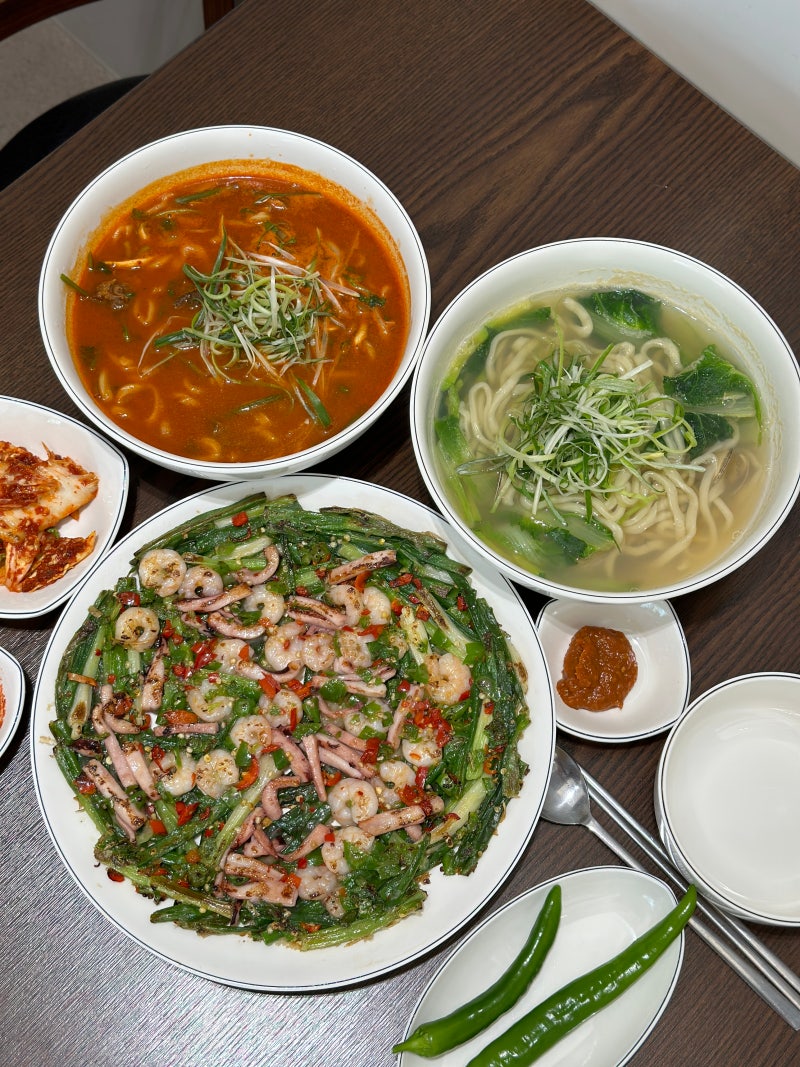 [본리동칼국수] 낙지볶음까지 맛있어 버린 낙칼