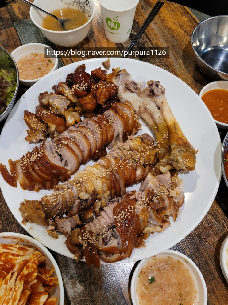  당산역맛집 허브족발 내돈내산 후기