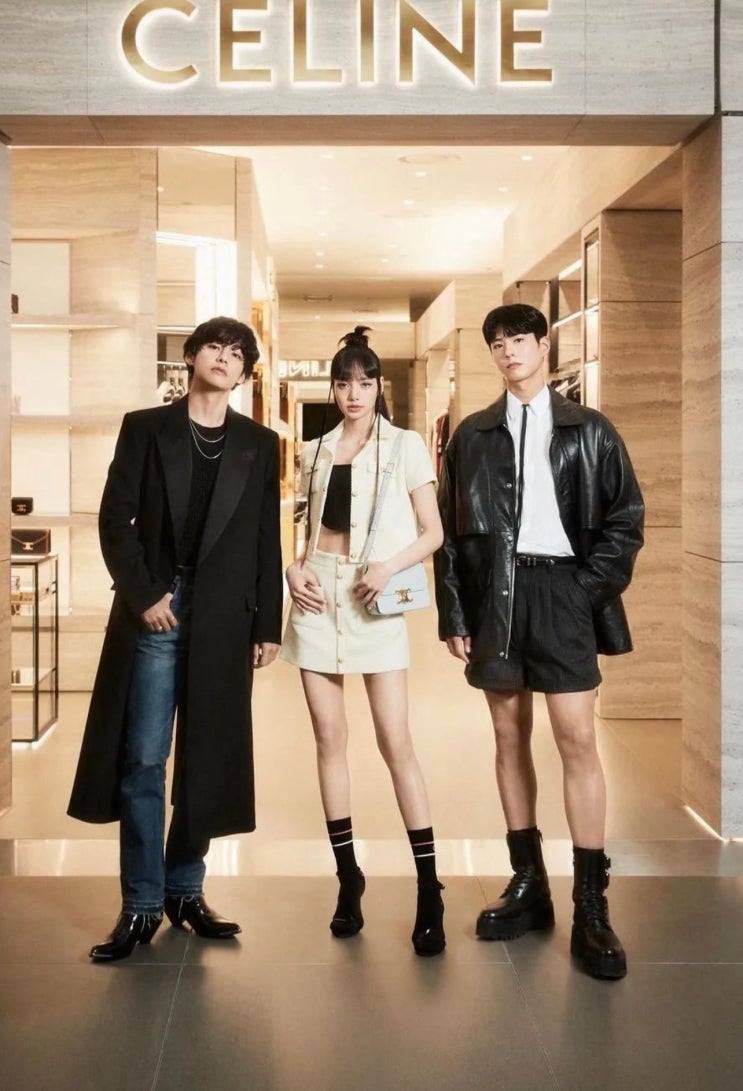  셀린느 가방 엠버서더 3인 '뷔,리사,박보검' Pick은?