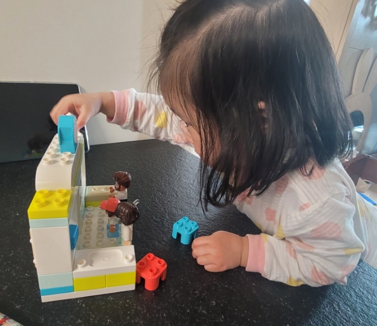  4살 아이 레고 조립 후기 2 (만 2세용 / 병원놀이/두 번째 LEGO)