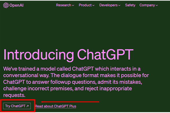 (Open AI) Chat(챗) GPT의 사용방법