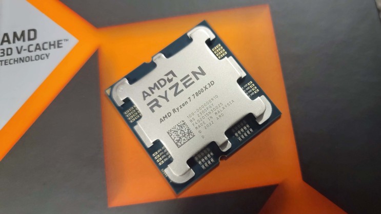 7800X3D 가격대비 게임성능 확실하네! 게임은 이제 AMD가 확실해!