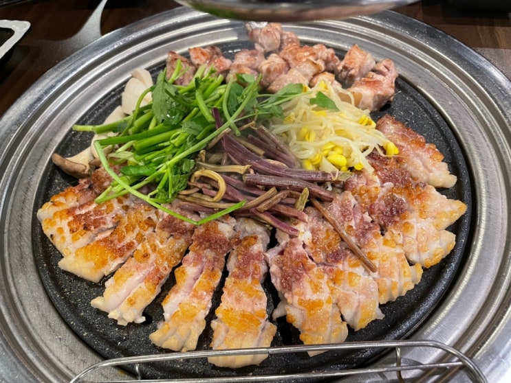  경기도 평택 맛집 육풍 - 평택역 구워주는 삼겹살 목살 고깃집