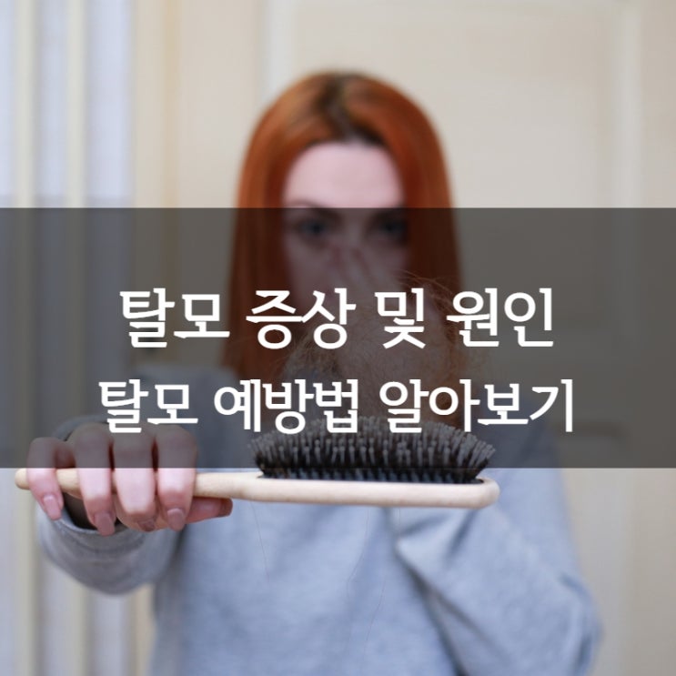  탈모초기증상 탈모원인 ㅣ 탈모예방법이 궁금하다면?
