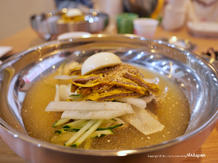 수완지구 냉면맛집 맛깔진진주육전냉면