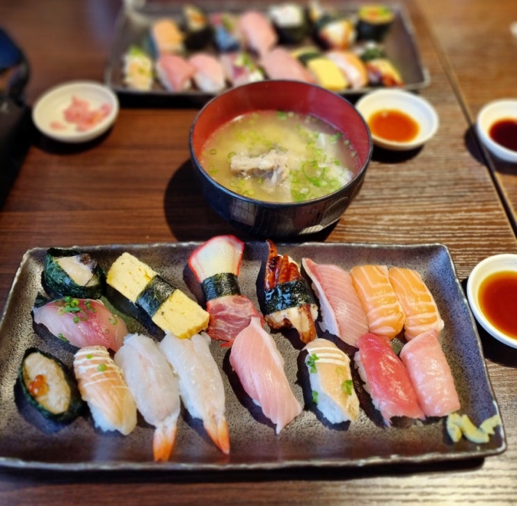  후쿠오카 완간시장 스시 맛집 하카타 토요이치