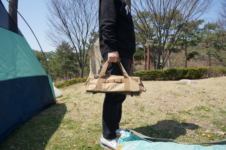  캠핑공구 깔끔하게 정리하는 법 SUNDICK 캥거수납가방