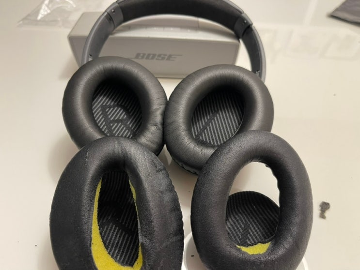  [내돈내산]보스 헤드폰 쿠션커버 교체_ft.QC35