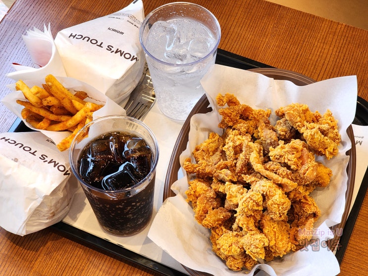  대전 용산동 싸이버거, 치킨 맛있는 맘스터치 대덕테크노벨리점