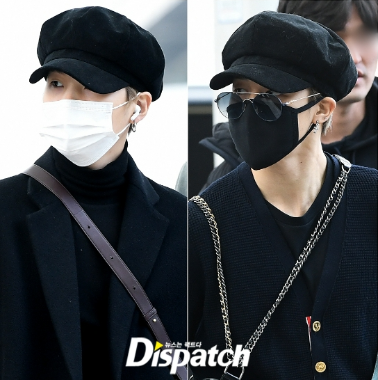  [지민 슈가 손민수템] 방탄 지민 슈가 유니버셜 케미스트리 뉴스보이캡