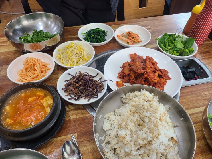 대전 서구 만년동 맛집 건강보리밥