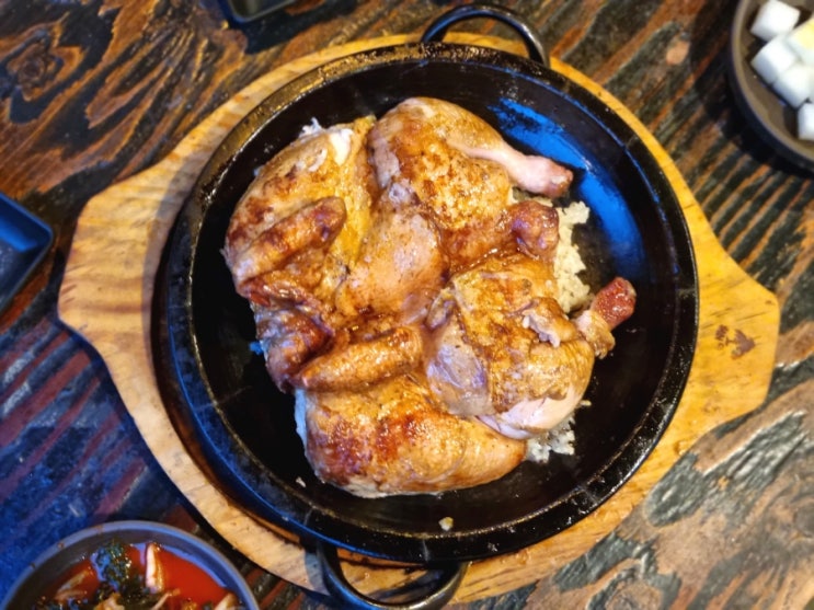  누룽지통닭 장작구이에 닭발 조합이 좋은 곳 [계림원 합정역점]