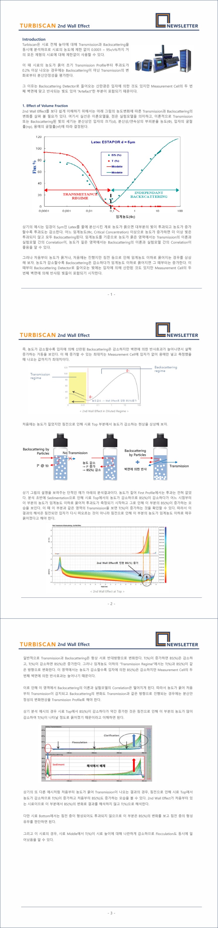  Newsletter Turbiscan 2nd Wall Effect