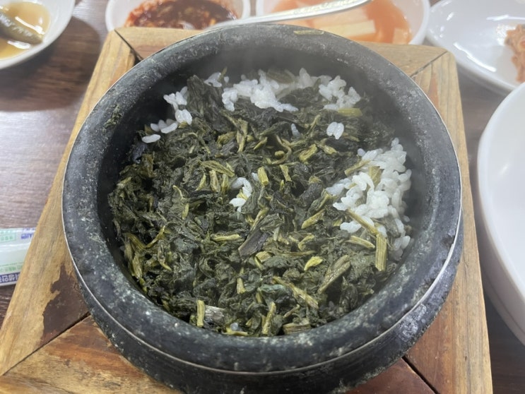 정선 하이원리조트 근처 맛집 함백산돌솥밥