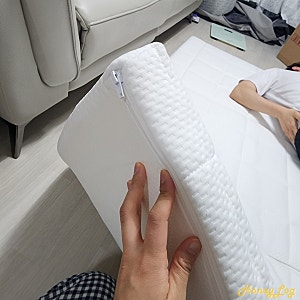 3단 접이식 토퍼 :: 한샘 접이식 토퍼 / 슈퍼싱글 토퍼 추천! (내돈내산)