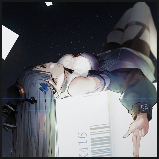  [짤 저장용] 소녀전선(소전) HK416(흥국이) 이미지 (56)
