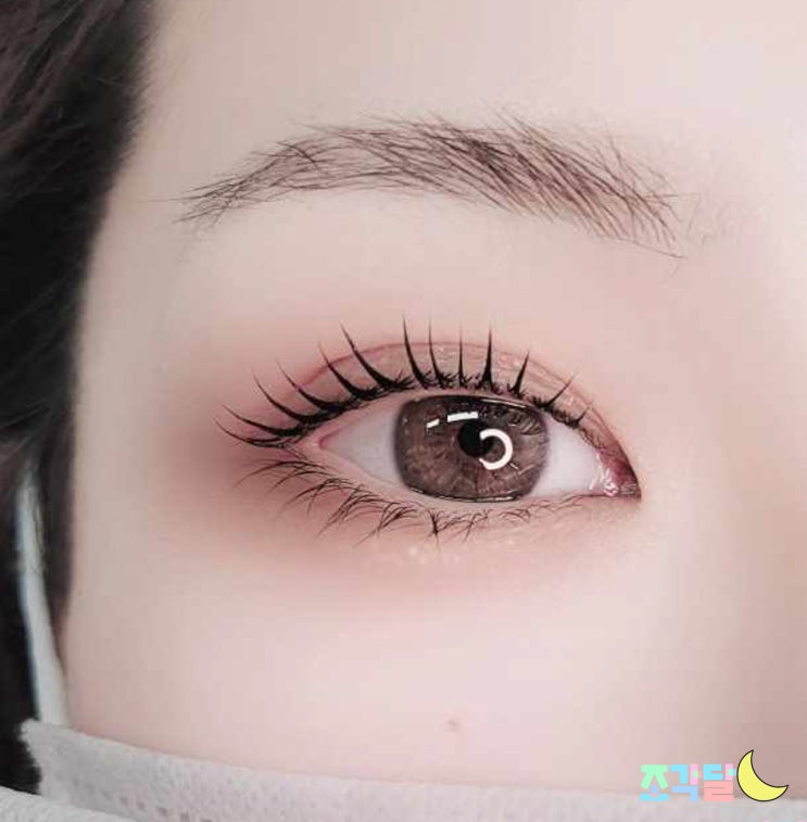  별내속눈썹 브로우반, 블랙케라틴펌 C컬로 아찔하게